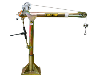 20. Davit Crane Tele Pro Crane Trinidad Guyana Caribbean