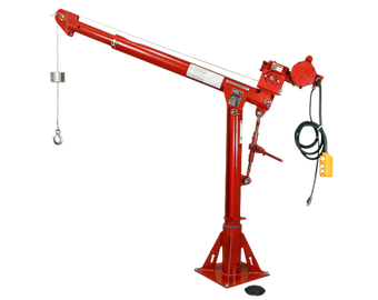 9. Thern Portable Davit Crane Commander 2000 Trinidad Guyana Caribbean